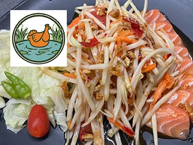 ไก่ย่างกลางบึง ศรีนครินท์ 